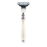 Truefitt & Hill Wellington Mach III Chrome Razor - Ivory 