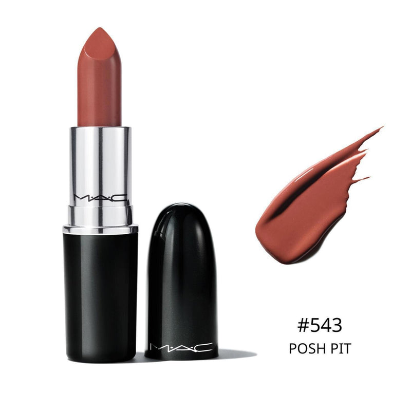 MAC LUSTREGLASS LIPSTICK No.543 POSH PIT  1pc