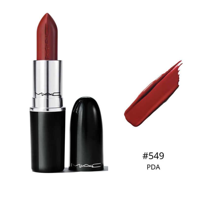 MAC LUSTREGLASS LIPSTICK No.549 PDA  1pc