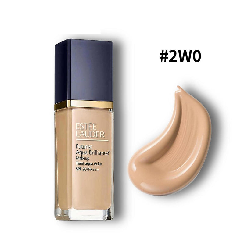 Estee Lauder Futurist Aqua Brilliance Makeup Spf20PA (2w0)  2W0 - 30ml/1.1o