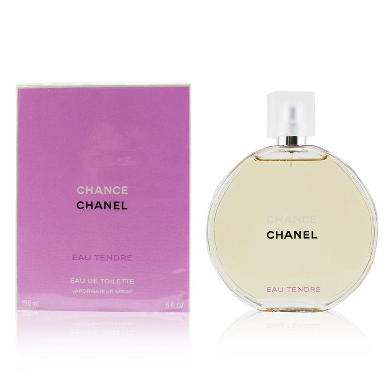 Chanel Chance Eau Tendre Eau De Toilette Spray  150ml/5oz