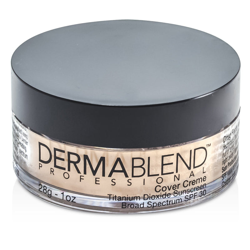 Dermablend Cover Creme Broad Spectrum SPF 30 (High Color Coverage) - Pale Ivory  28g/1oz