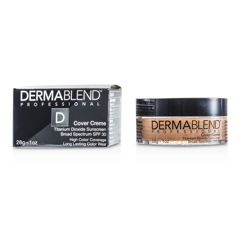 Dermablend Cover Creme Broad Spectrum SPF 30 (High Color Coverage) - Honey Beige  28g/1oz