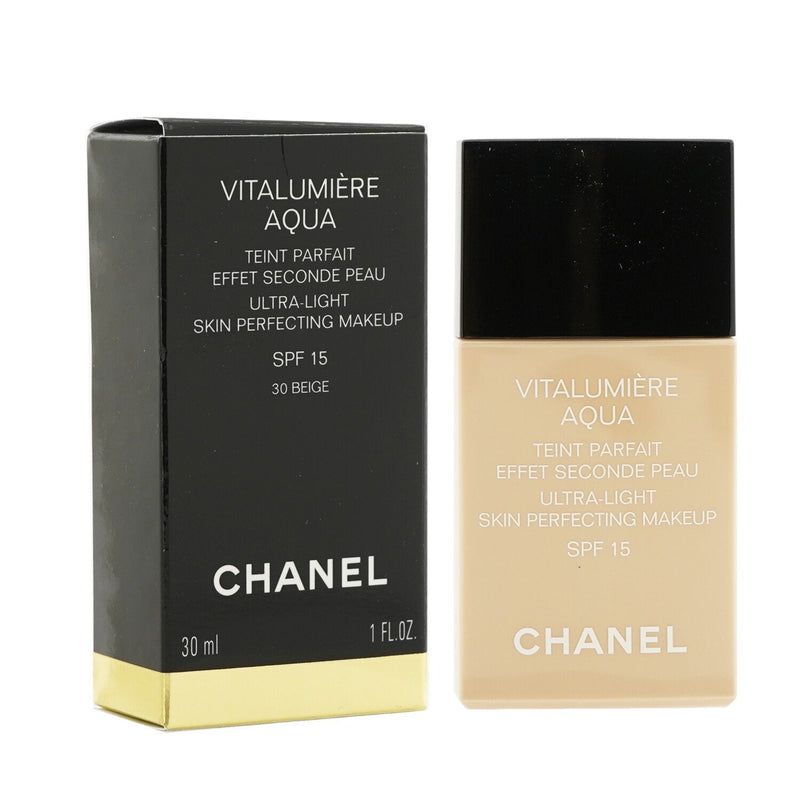 Chanel Vitalumiere Aqua Ultra Light Skin Perfecting Make Up SPF15 - # 30 Beige 