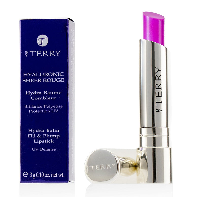 By Terry Hyaluronic Sheer Rouge Hydra Balm Fill & Plump Lipstick (UV Defense) - # 5 Dragon Pink 