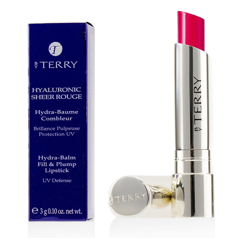 By Terry Hyaluronic Sheer Rouge Hydra Balm Fill & Plump Lipstick (UV Defense) - # 6 Party Girl 