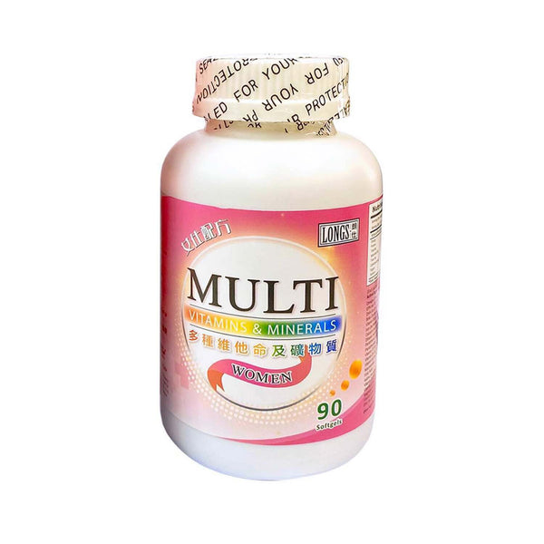 LONGS Multi Vitamins & Minerals  90 softgels