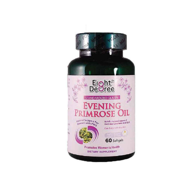 Eight Degree Evening Primrose Oil  60 softgels