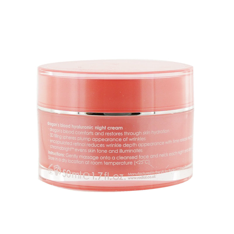 Rodial Dragon's Blood Hyaluronic Night Cream 