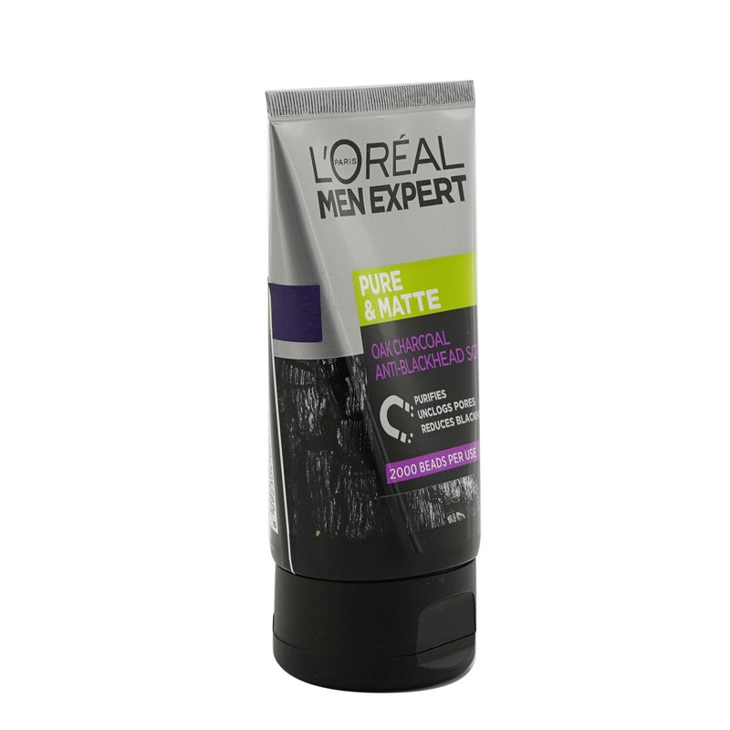 L'Oreal Men Expert Pure & Matte Charcoal Black Scrub 