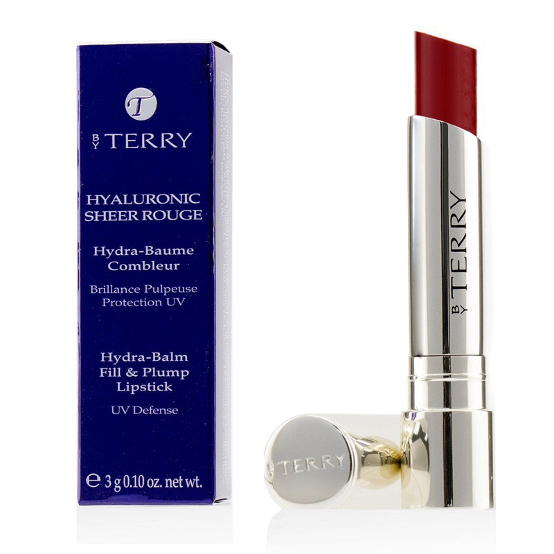 By Terry Hyaluronic Sheer Rouge Hydra Balm Fill & Plump Lipstick (UV Defense) - # 12 Be Red 