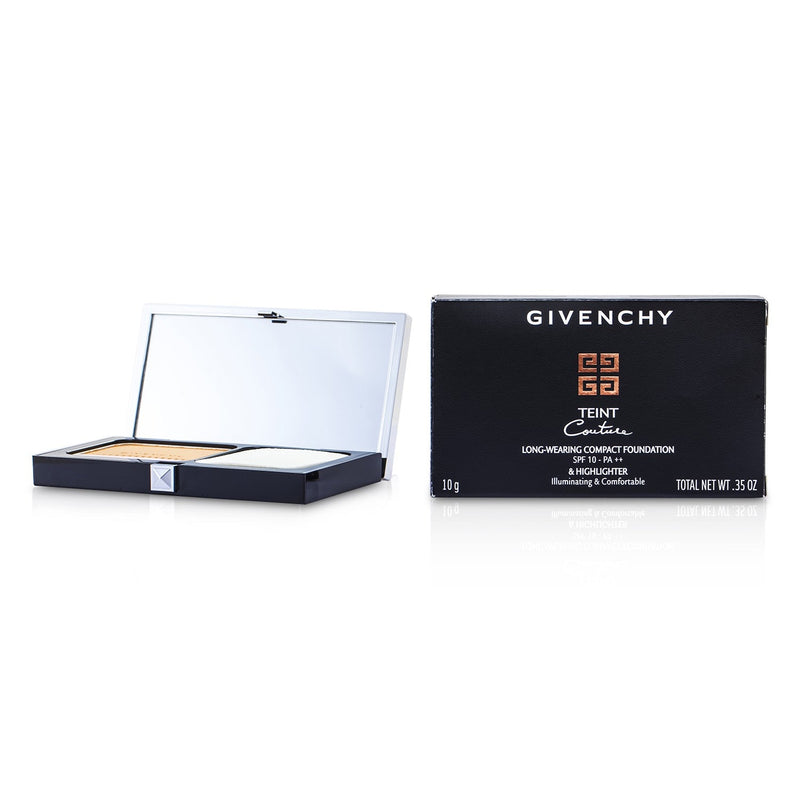 Givenchy Teint Couture Long Wear Compact Foundation & Highlighter SPF10 - # 6 Elegant Gold 