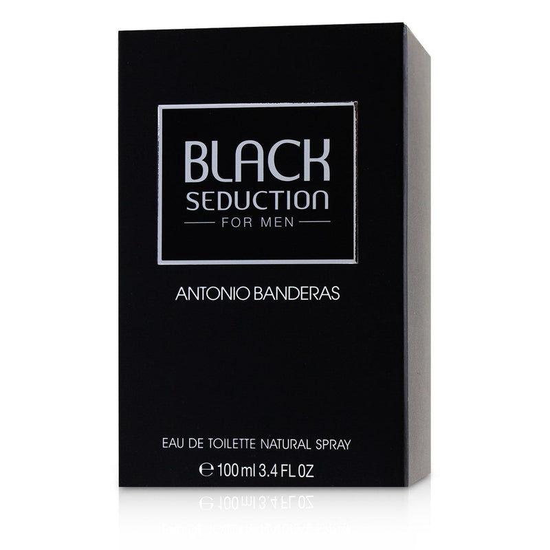 Antonio Banderas Seduction in Black (Black Seduction) Eau De Toilette Spray 