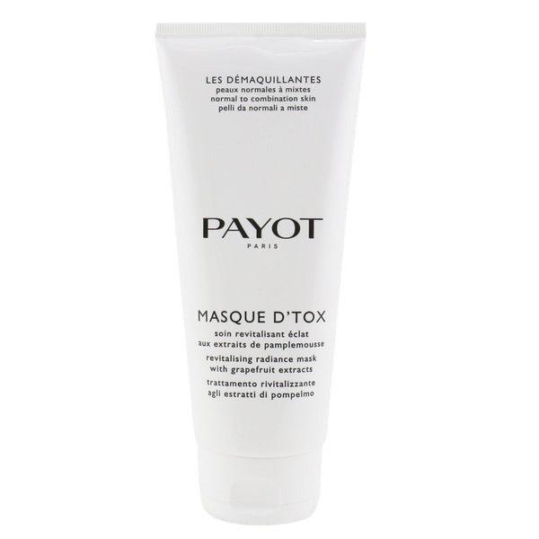 Payot Les Demaquillantes Masque D'Tox Detoxifying Radiance Mask - For Normal To Combination Skins (Salon Size) 