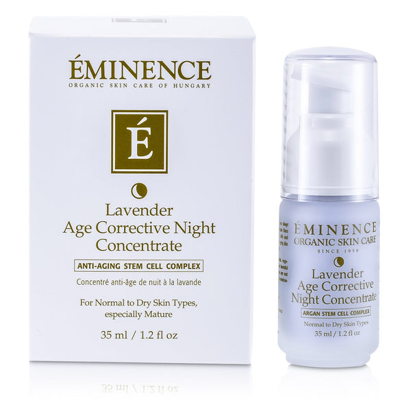 Eminence Lavender Age Corrective Night Concentrate - For Normal to Dry Skin, especially Mature 