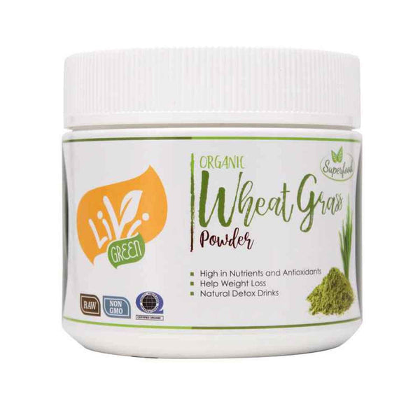 Livi Green Organic Wheat Grass Powder (Best Before:2024/09/08)  180g