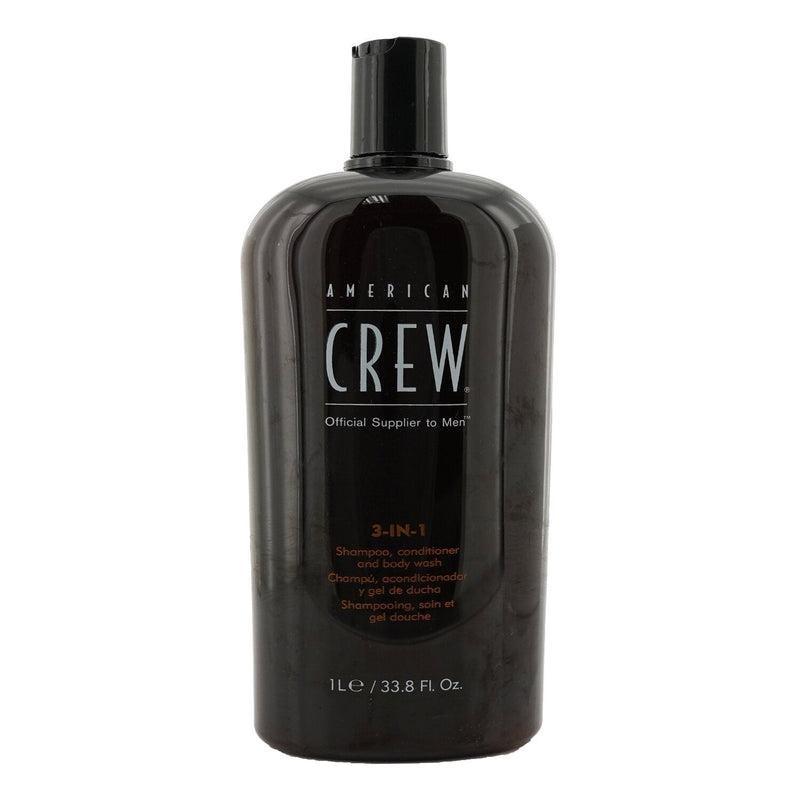 American Crew Men 3-IN-1 Shampoo, Conditioner & Body Wash 