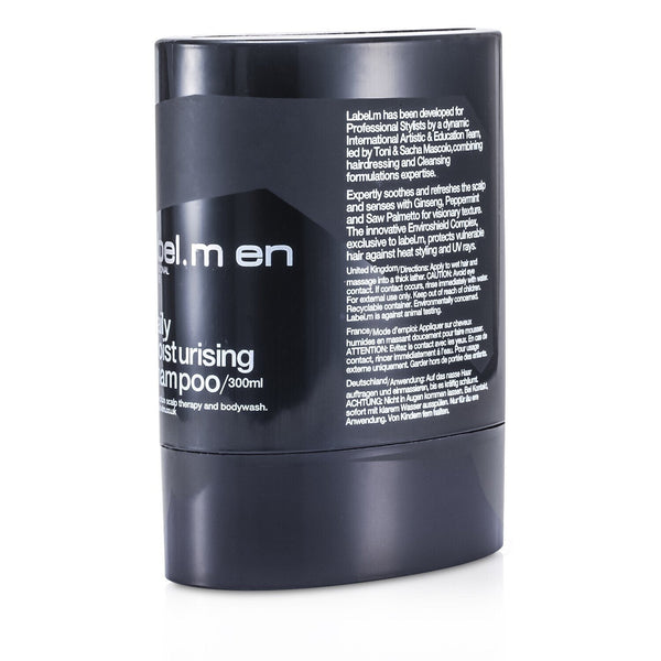 Label.M Men's Daily Moisturising Shampoo (Dual-Action Scalp Therapy and Bodywash) 