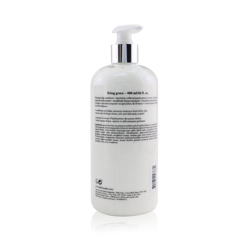 Philosophy Living Grace Firming Body Emulsion  480ml/16oz