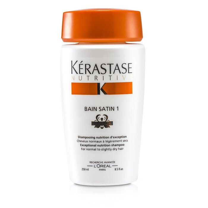 Kerastase Nutritive Bain Satin 1 Exceptional Nutrition Shampoo (For Normal to Slightly Dry Hair) 250ml/8.5oz