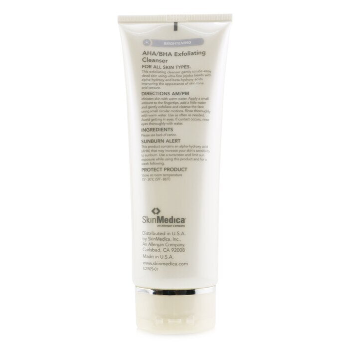 Skin Medica AHA/BHA Exfoliating Cleanser 177.4ml/6oz