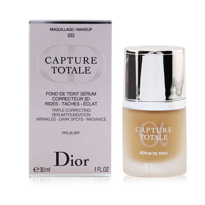 Christian Dior Capture Totale Triple Correcting Serum Foundation SPF25 - # 033 Apricot Beige  30ml/1oz