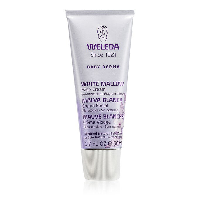 Weleda Baby Derma White Mallow Face Cream - Fragrance Free (For Sensitive Skin) 50ml/1.7oz