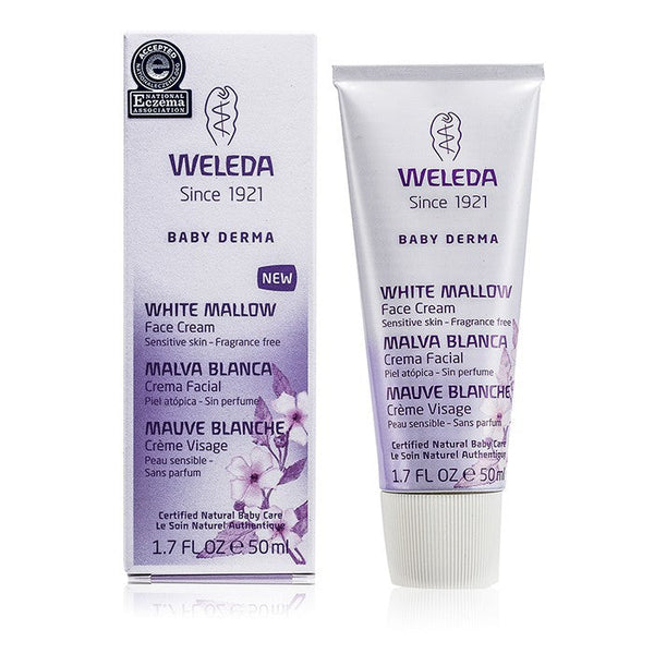 Weleda Baby Derma White Mallow Face Cream - Fragrance Free (For Sensitive Skin) 50ml/1.7oz