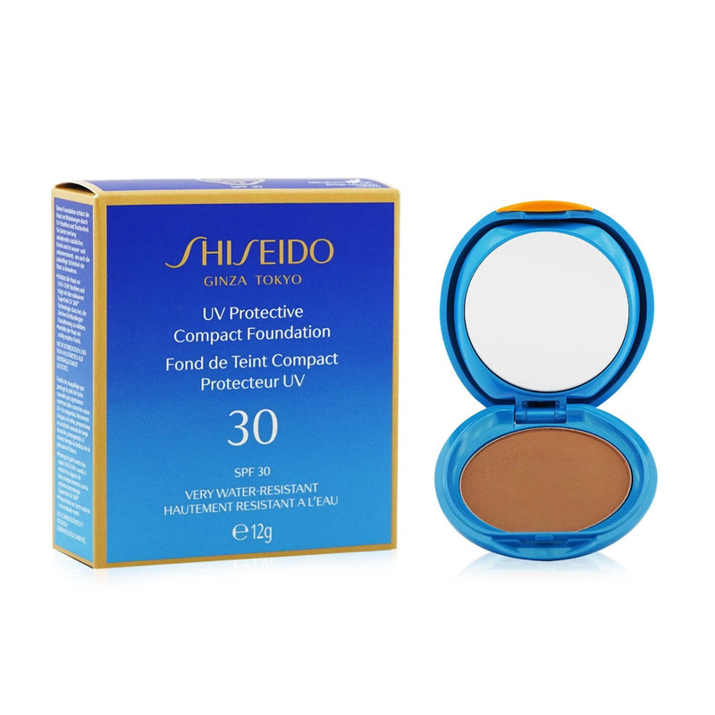 Shiseido UV Protective Compact Foundation SPF 30 (Case+Refill) - # SP60 Medium Beige  12g/0.42oz