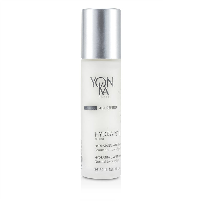 Yonka Age Defense Hydra No.1 Fluide With Hyaluronic Acid - Hydrating, Mattifying (Normal To Oily Skin) 