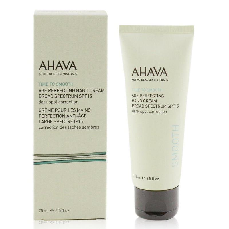 Ahava Time To Smooth Age Perfecting Hand Cream Broad Spectrum SPF15  75ml/2.5oz