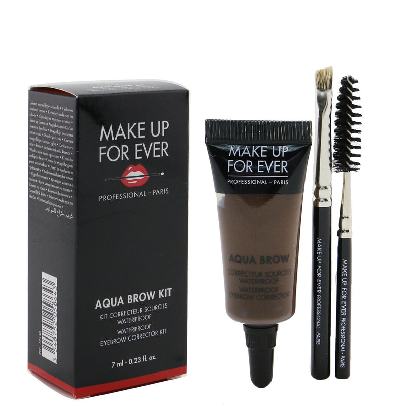 Make Up For Ever Aqua Brow Kit - #30 Dark Brown  7ml/0.23oz