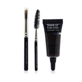 Make Up For Ever Aqua Brow Kit - #40 Brown Black  7ml/0.23oz