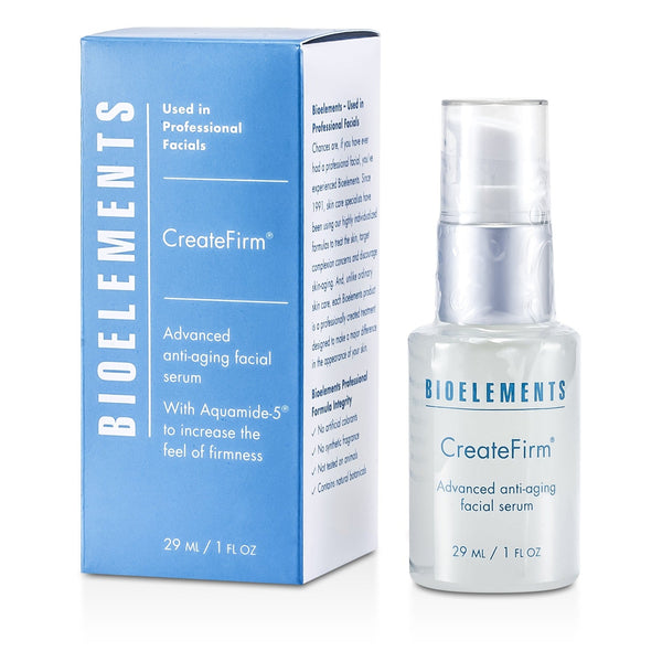 Bioelements CreateFirm - Advanced Anti-Aging Facial Serum (For Very Dry, Dry, Combination, Oily Skin Types) 