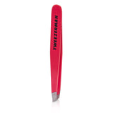 Tweezerman Mini Slant Tweezer - Pink (Studio Collection) 