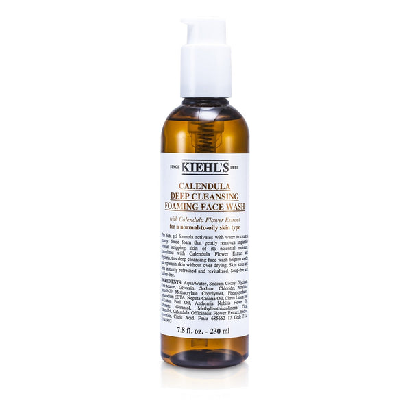 Kiehl's Calendula Deep Cleansing Foaming Face Wash 