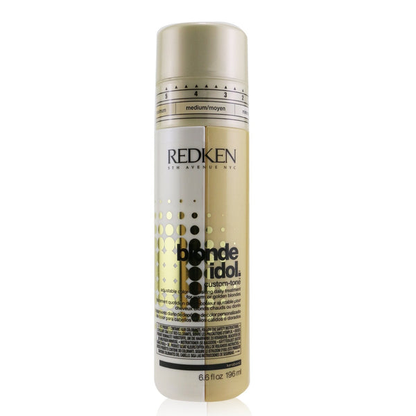 Redken Blonde Idol Custom-Tone Adjustable Color-Depositing Daily Treatment (For Warm or Golden Blondes) 