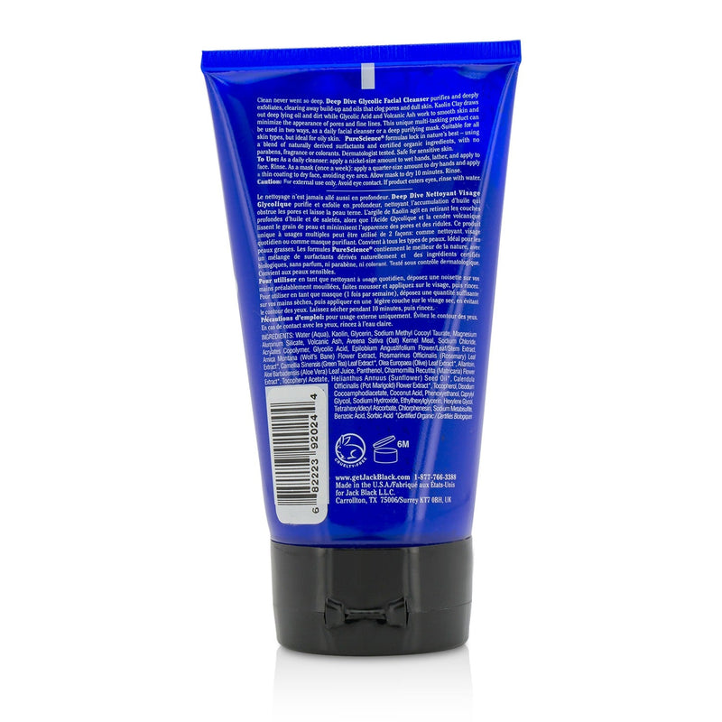 Jack Black Deep Dive Glycolic Facial Cleanser 