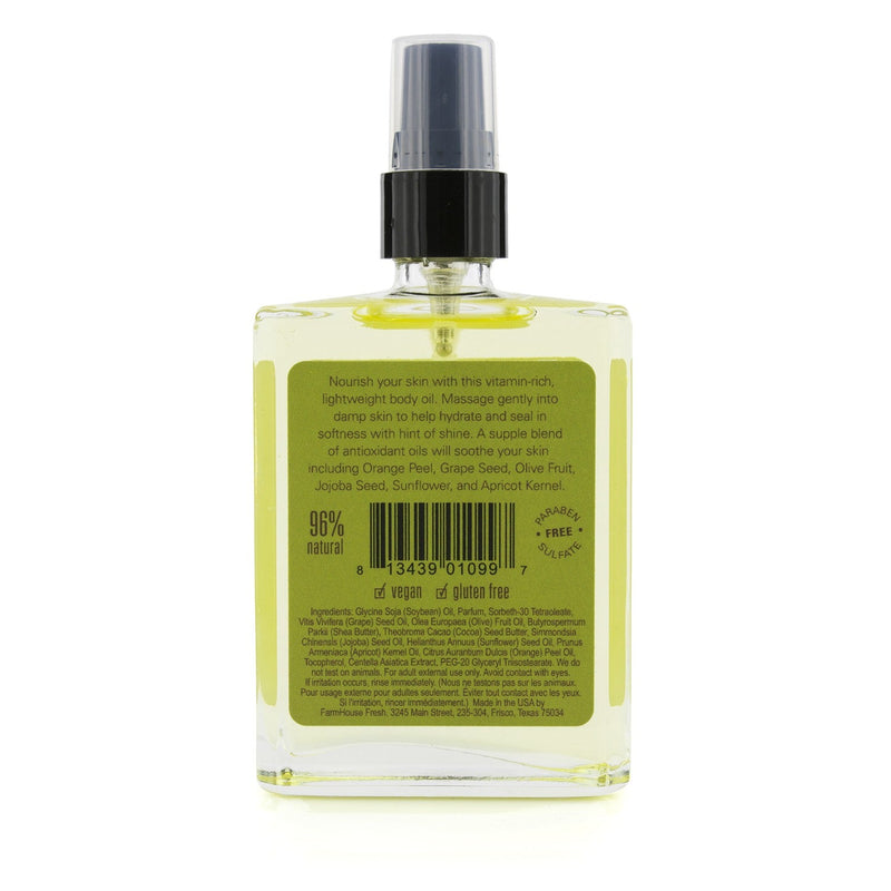 Farmhouse Fresh Citrus Cilantro Body Oil 