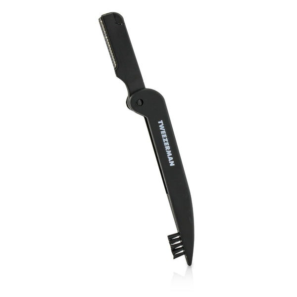 Tweezerman Precision Folding Razor - Black (Studio Collection) 