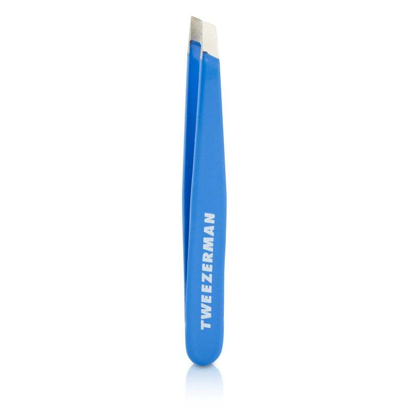 Tweezerman Mini Slant Tweezer - Bahama Blue (Studio Collection) 