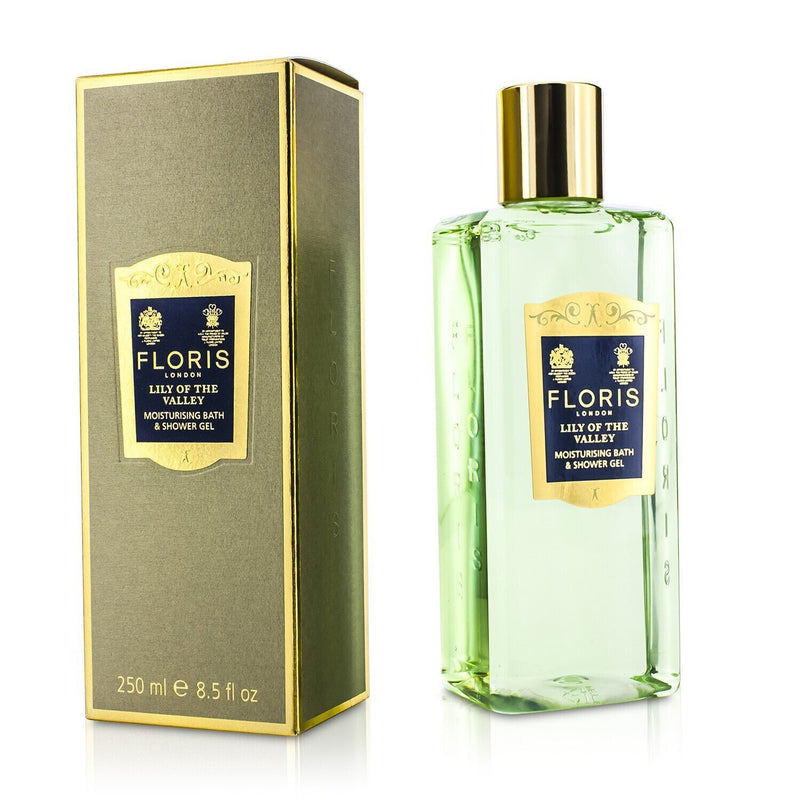 Floris Lily Of The Valley Moisturising Bath & Shower Gel  250ml/8.5oz