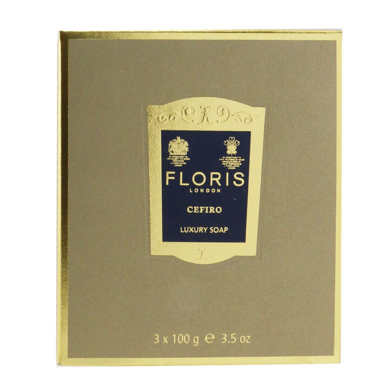 Floris Cefiro Luxury Soap  3x100g/3.5oz