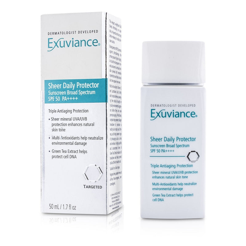 Exuviance Sheer Daily Protector SPF 50 PA++++  50ml/1.7oz