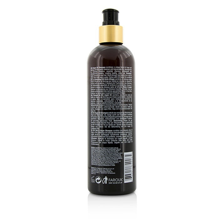 CHI Argan Oil Plus Moringa Oil Shampoo - Sulfate & Paraben Free 340ml/11.5oz