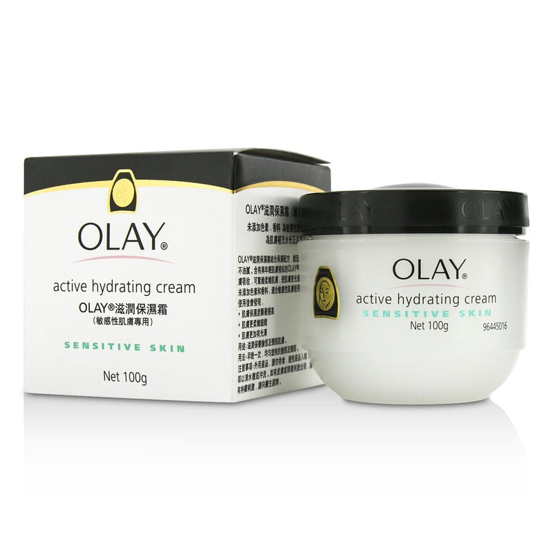 Olay Active Hydrating Cream - For Sensitive Skin  100g/3.5oz