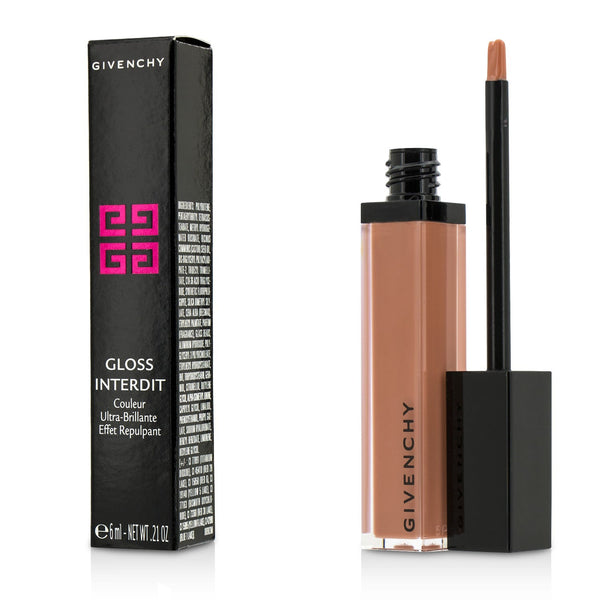 Givenchy Gloss Interdit Ultra Shiny Color Plumping Effect - # 37 Secret Nude 