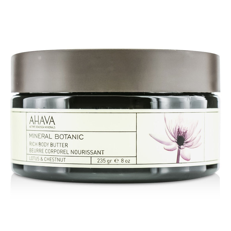 Ahava Mineral Botanic Velvet Body Butter - Lotus & Chestnut  235g/8oz