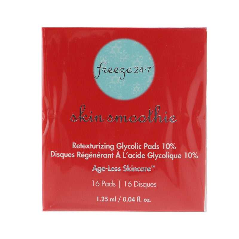 Freeze 24/7 Skin Smoothie Retexturizing Glycolic Pads 10% 