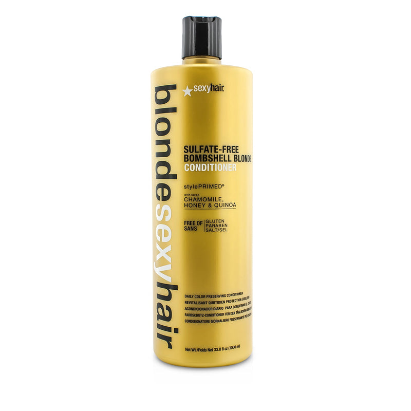 Sexy Hair Concepts Blonde Sexy Hair Sulfate-Free Bombshell Blonde Conditioner (Daily Color Preserving) 